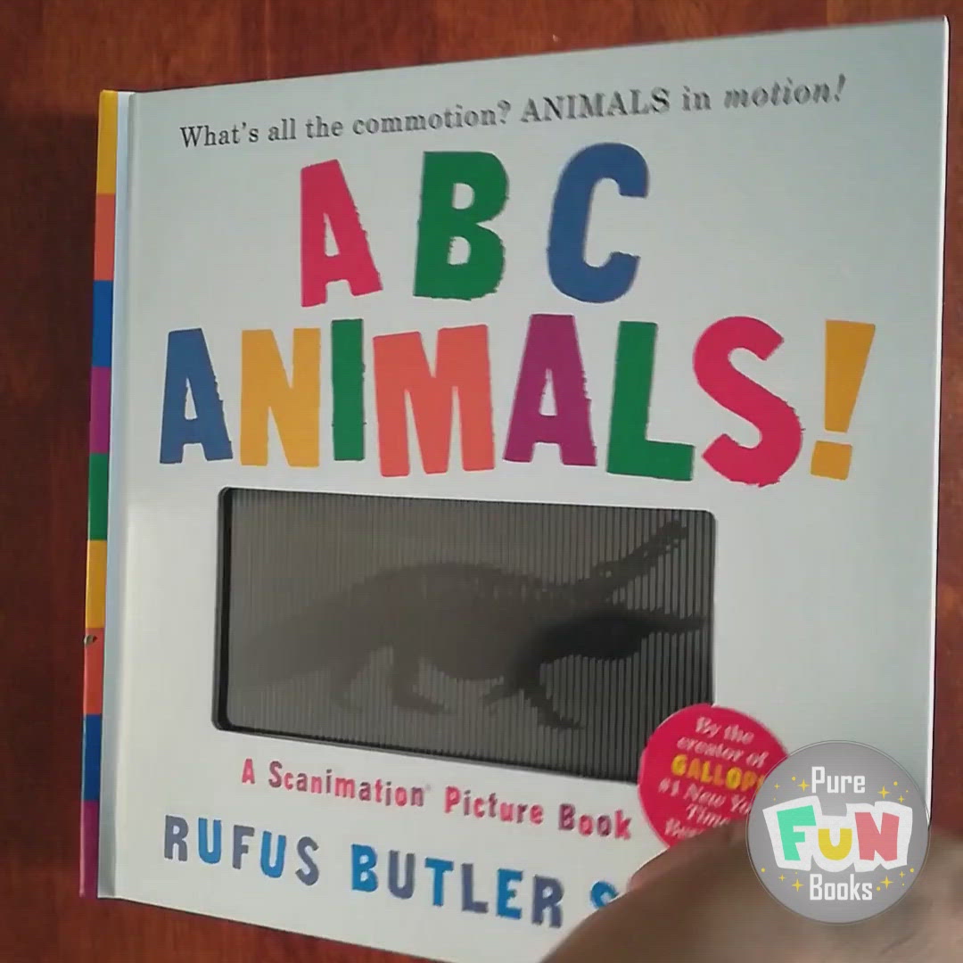 ABC Animals!: A Scanimation Picture Book