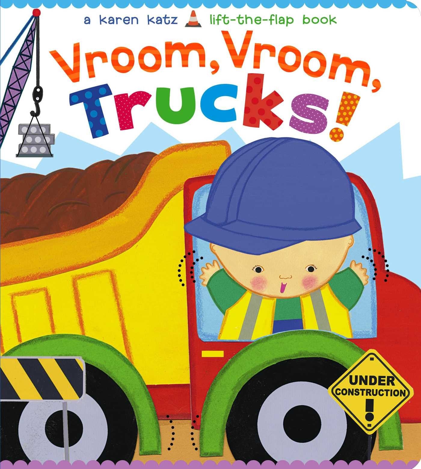 Vroom, Vroom, Trucks! Lift-a-Flap  *NEW*