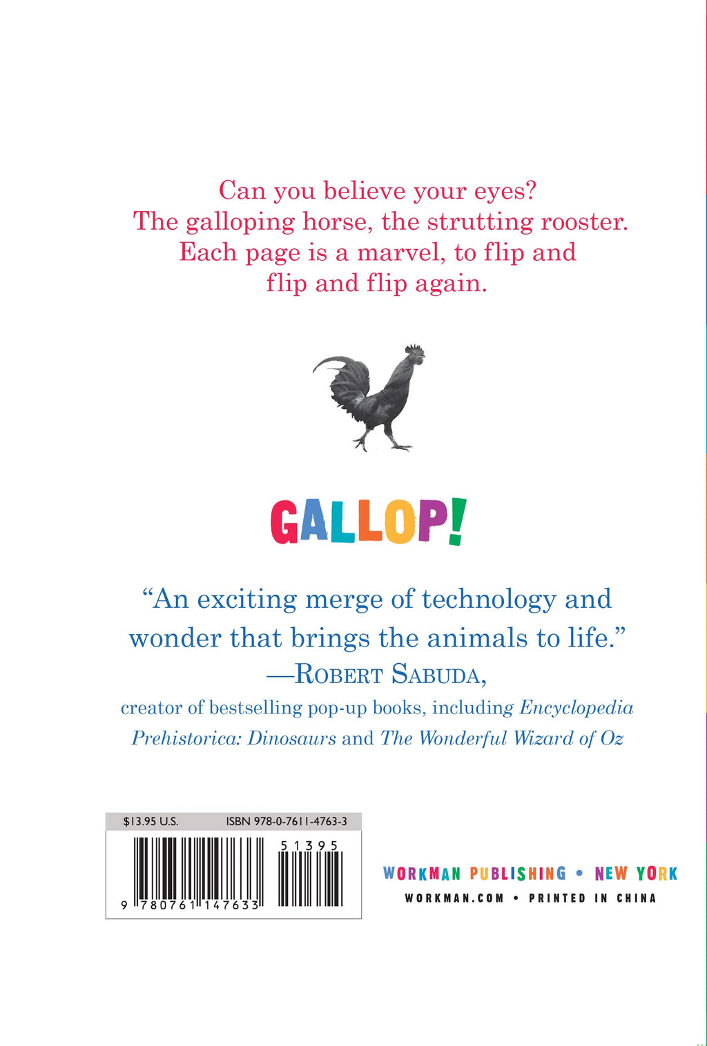 Gallop!A Scanimation Picture Book