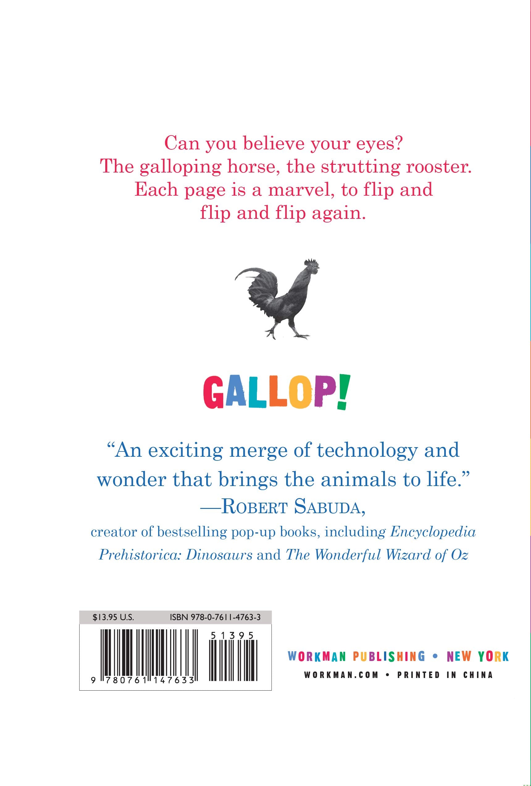 Gallop!A Scanimation Picture Book
