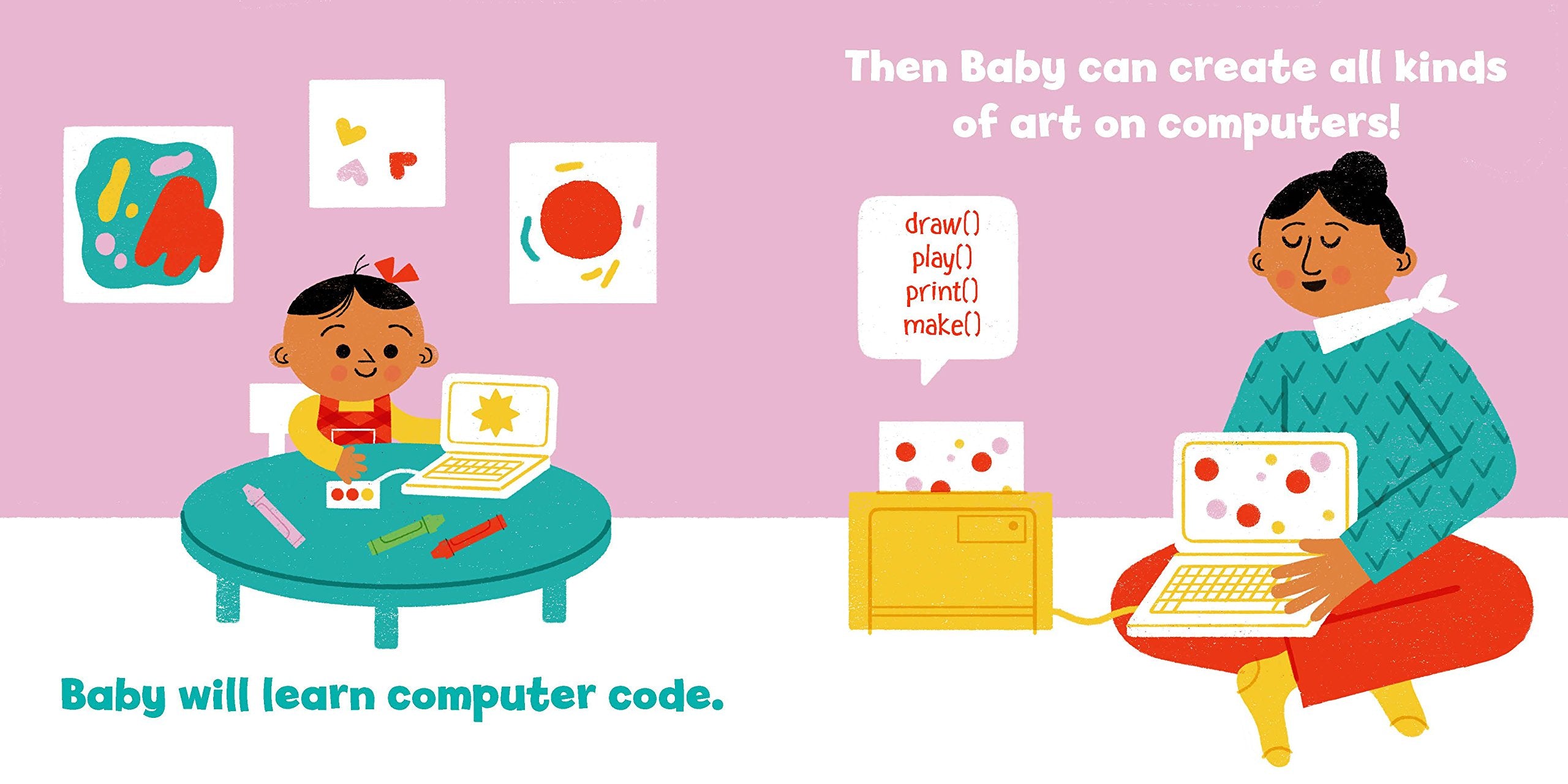Baby Code! Art (Girls Who Code)