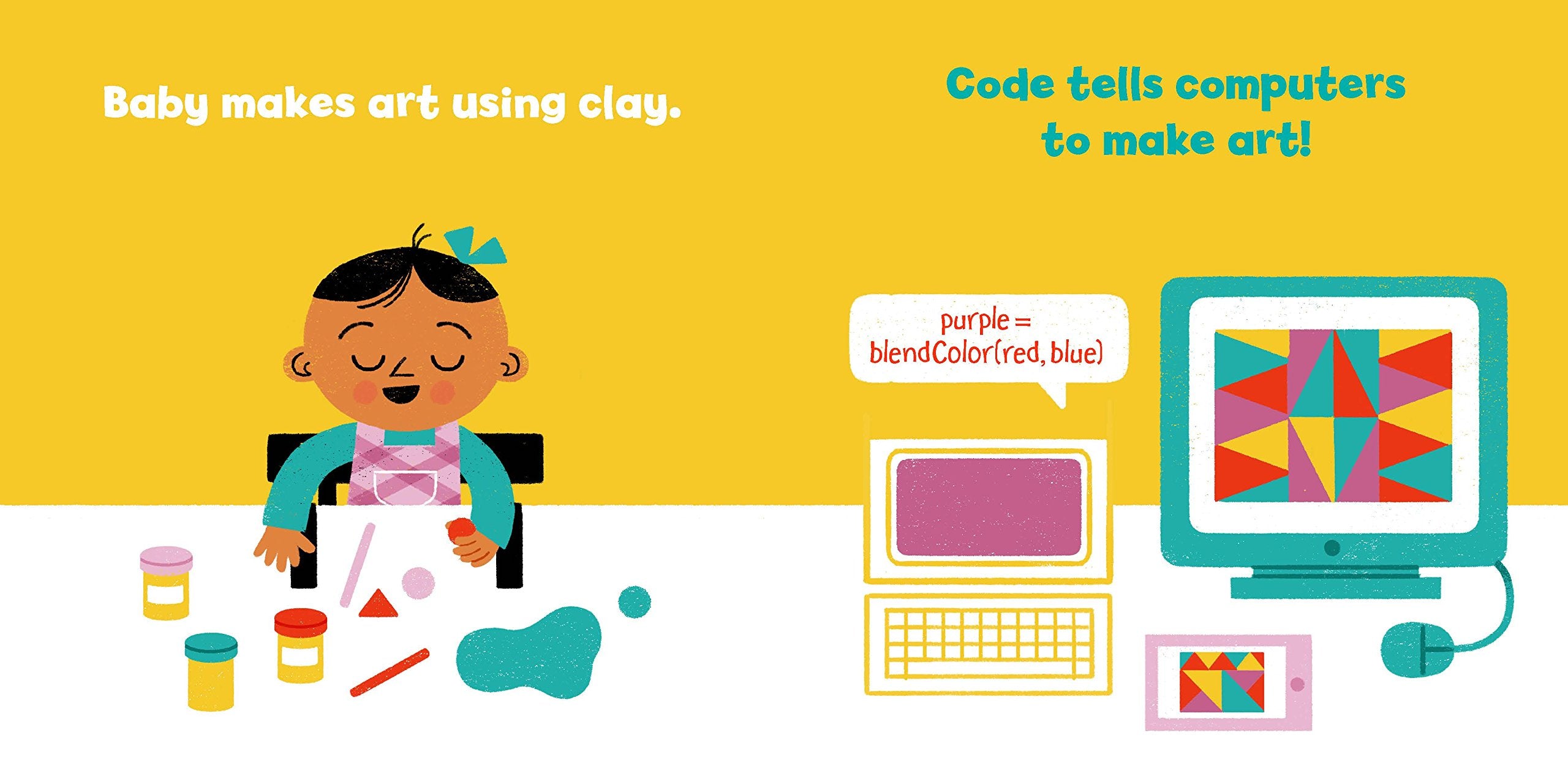 Baby Code! Art (Girls Who Code)