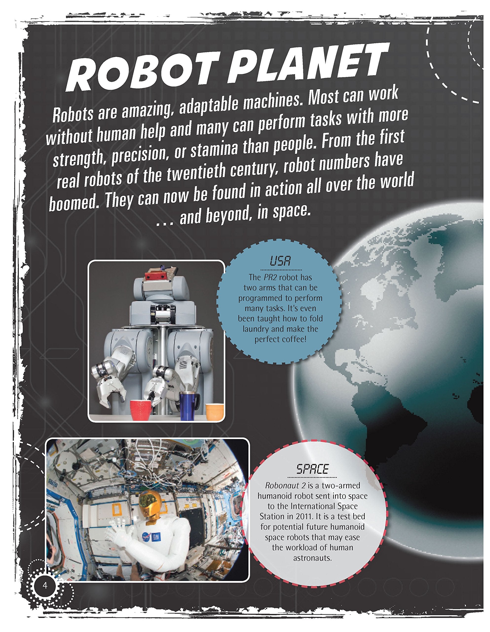 A Robot World: Discover Amazing Robots and Their Robotic Powers