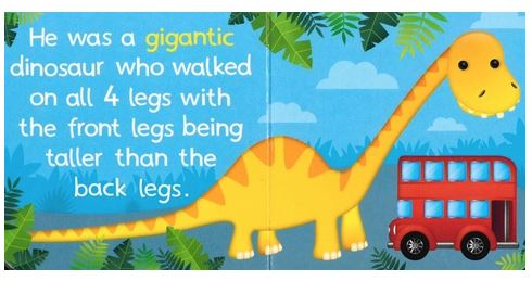 Brachiosaurus Chunky book