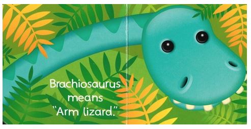 Brachiosaurus Chunky book
