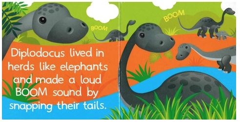 Diplodocus Chunky Book